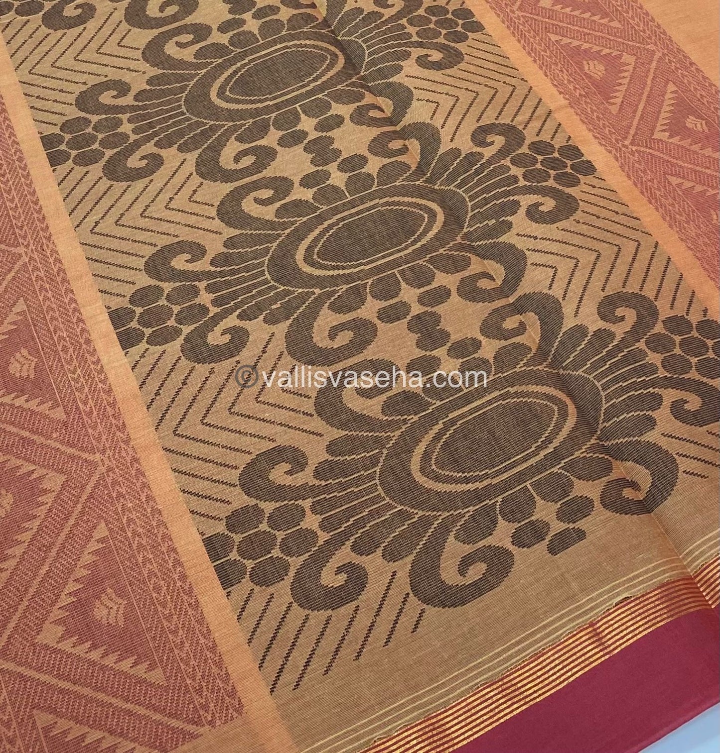 Handloom South Cotton Saree - VVSCS001