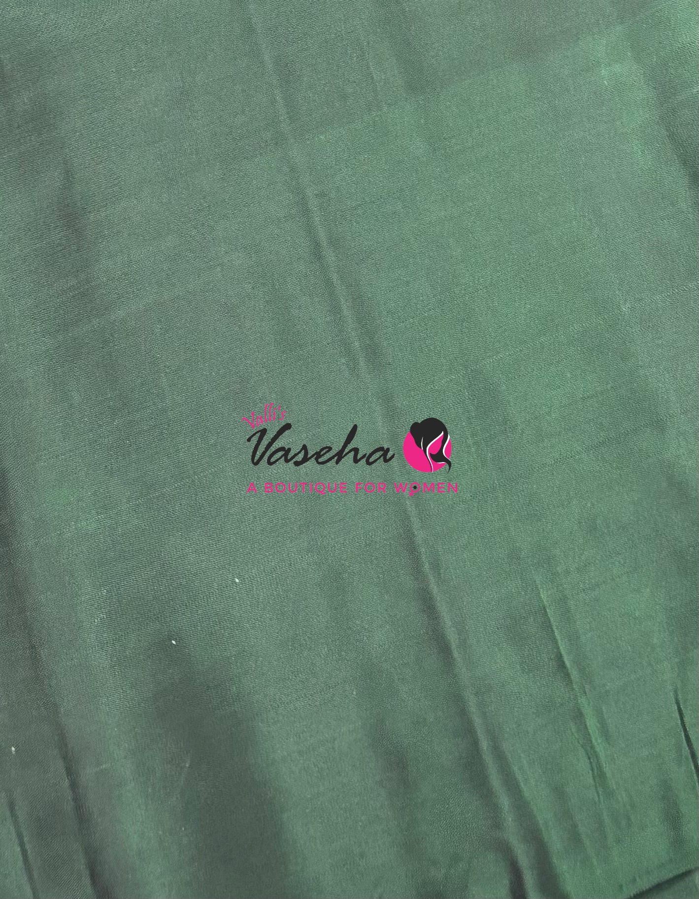 Pure Soft Silk Saree - Blue & Green  - VVPSS061