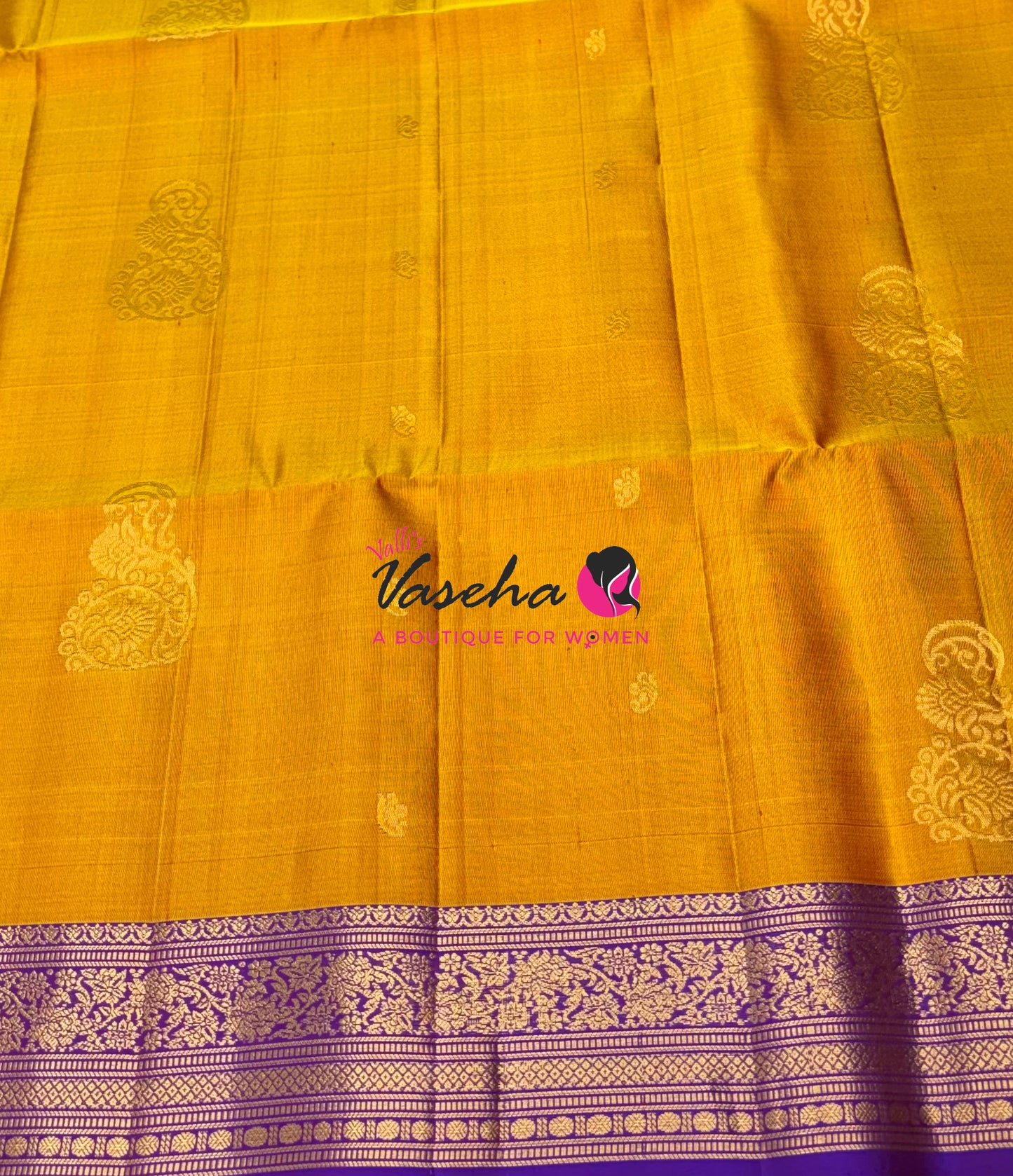 Pure Soft Silk Saree - Kanchi Border - VVPSS033