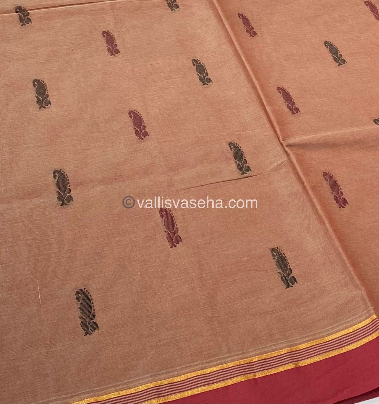 Handloom South Cotton Saree - VVSCS001