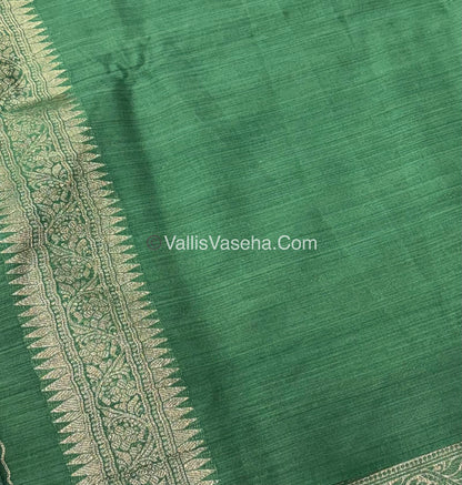 Banarasi - Heritage Silk - Semi Kathan Silk - Pastel Green Shade - VVBHS003