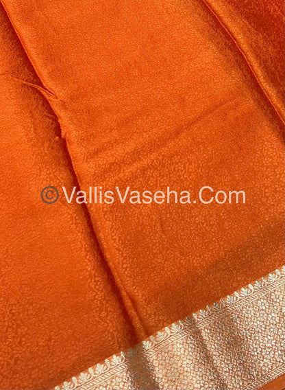 Semi Viscose / Semi Mysore Crepe Silk Variety - Embossed Design - VVSMC002