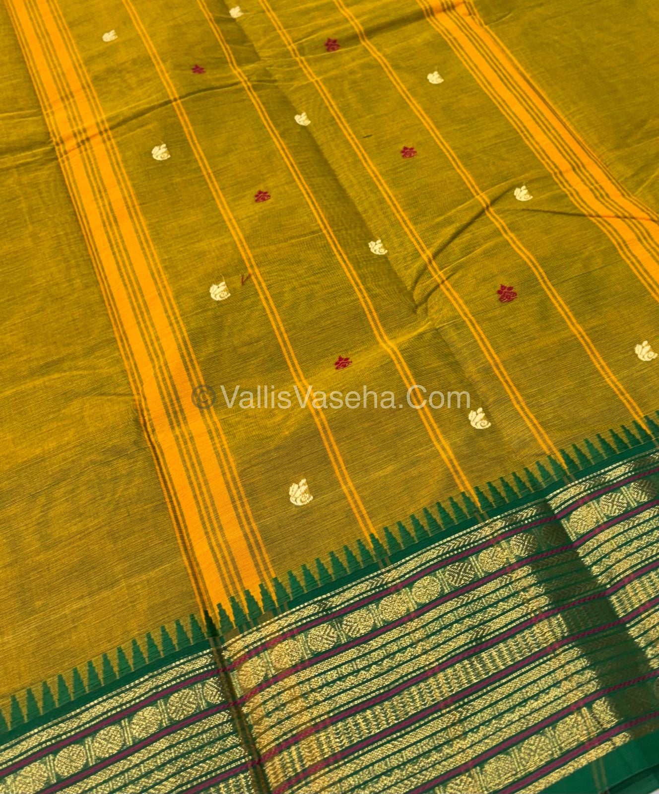 Kanchi Cotton Saree - VVKCS017