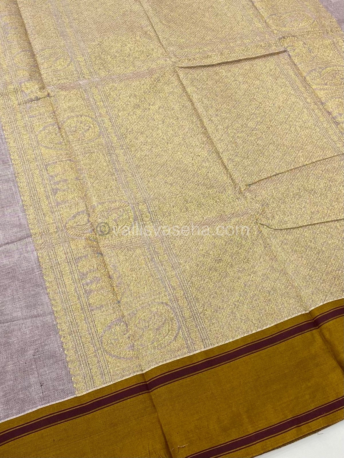 Premium Kanchi Cotton Saree - VVKCS004