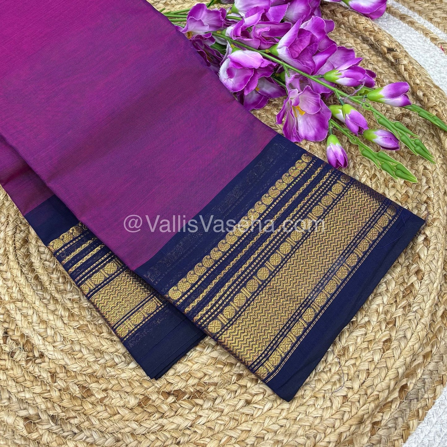 Kanchi Cotton Saree - VVKCS016
