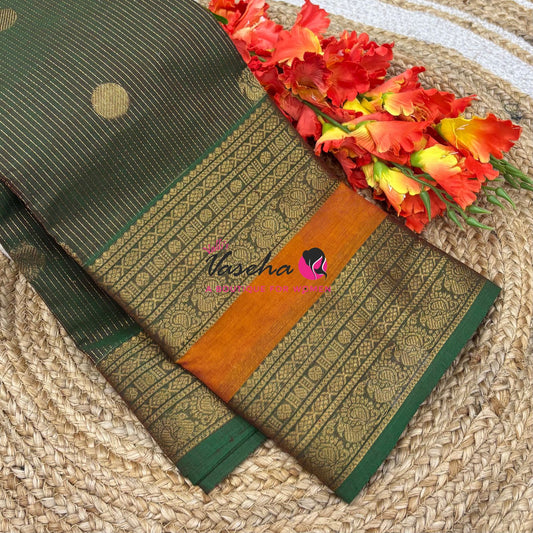 Kanchi Cotton Saree - VVKCS024
