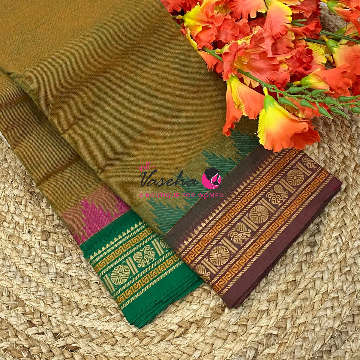 Chettinadu Cotton Saree - VVCCS003