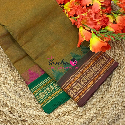 Chettinadu Cotton Saree - VVCCS003