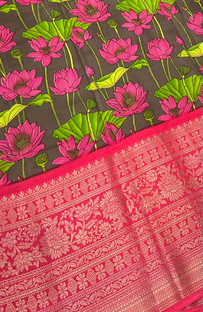 40% less - Offer Saree - Mixed Cotton Saree - VVDS005