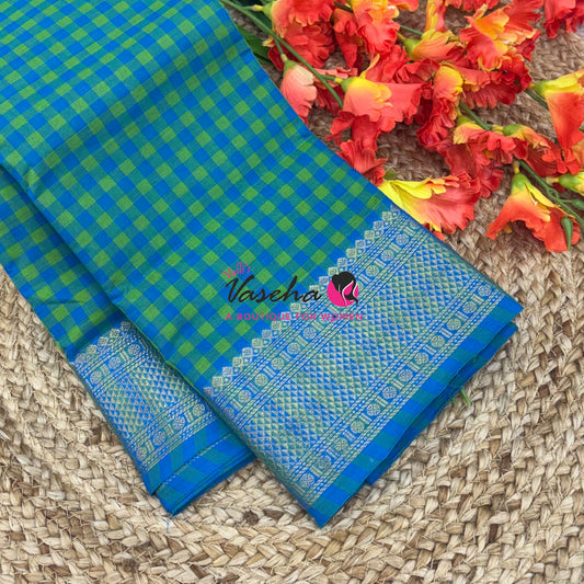 Chettinadu Cotton Saree - VVCCS004