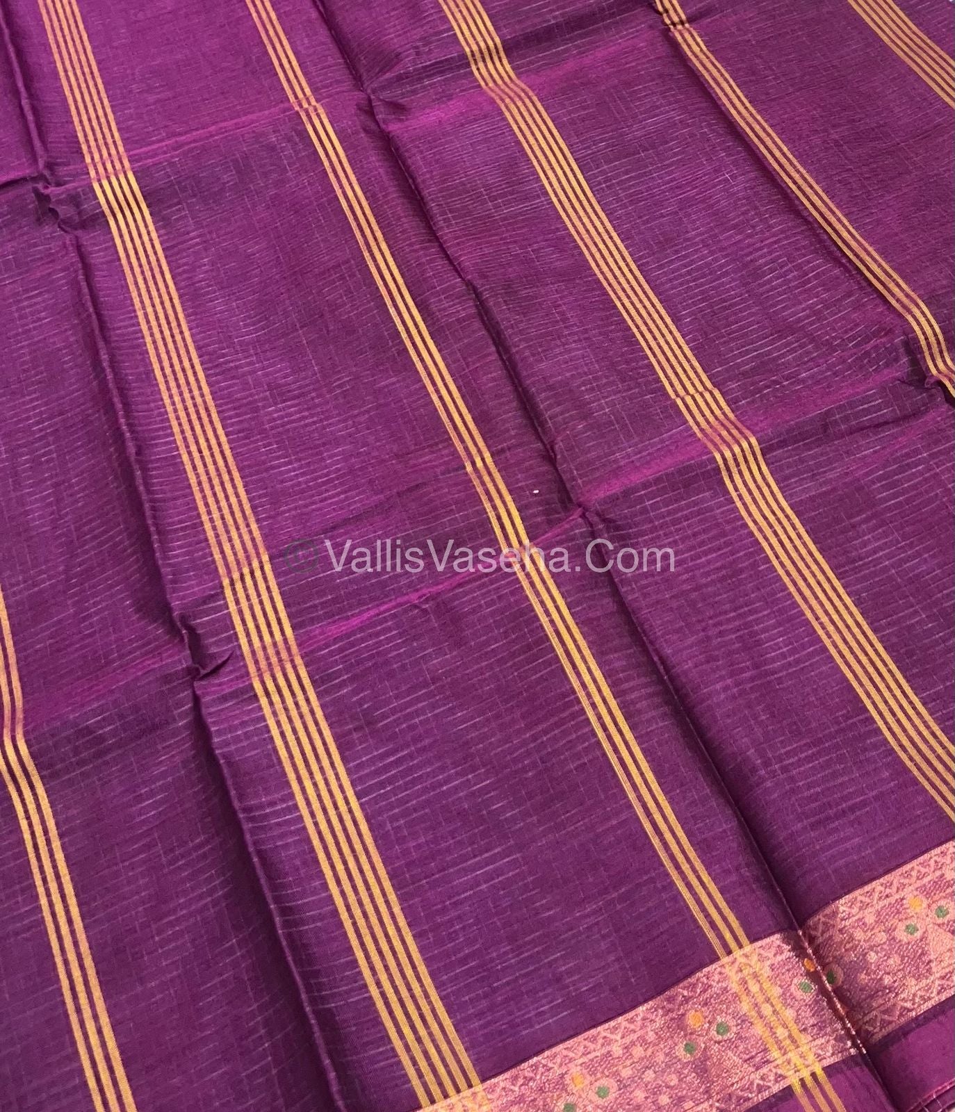 Dhaka Cotton Saree - VVDCS001