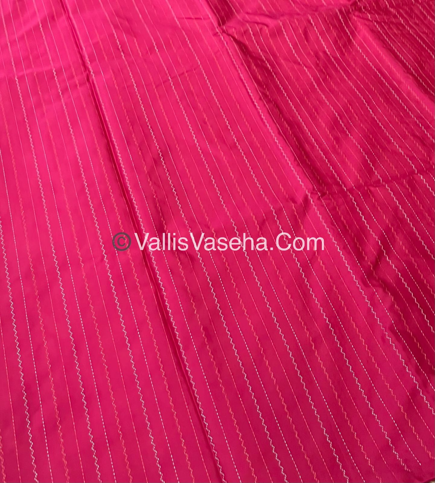 Semi Silk Saree - Aarani Pattu Style - VVSSS005