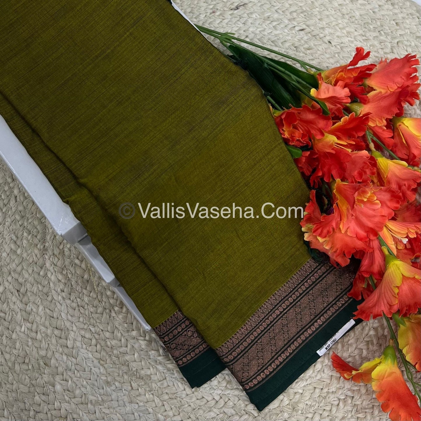 Dhaka Cotton Saree - VVDCS002