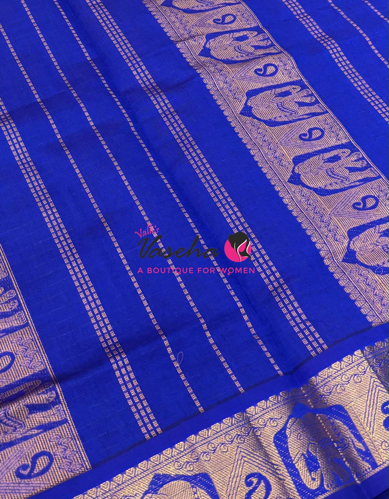Semi Silk Cotton Saree | Lakshadeepam  |VVSSC009