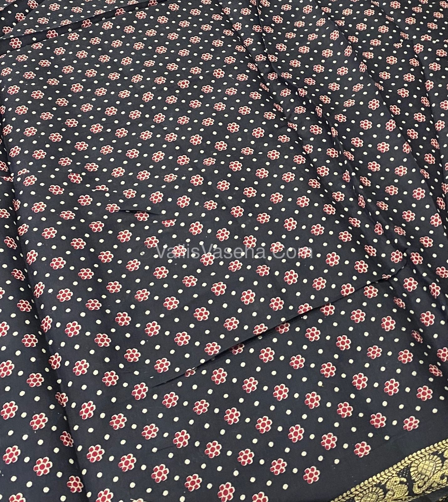 Mangalgiri Silk - Shibori Prints - VVMS002