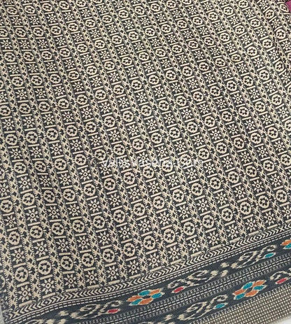 Semi Tussar - Kantha Work Embroidery - Pink Shade - VVSTK001