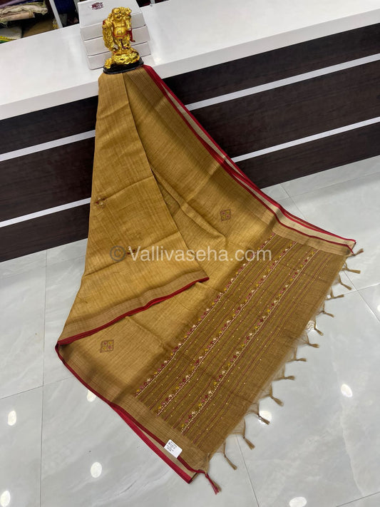 French Knot - Tissue Saree -  VVLFN001