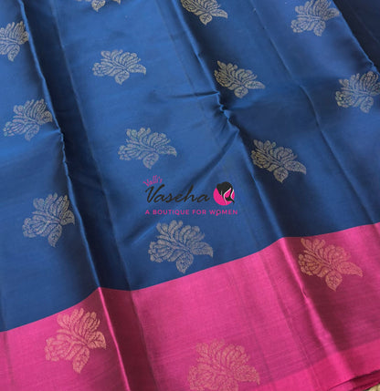 Half Mix - Pure Soft Silk Saree - VVPSS083