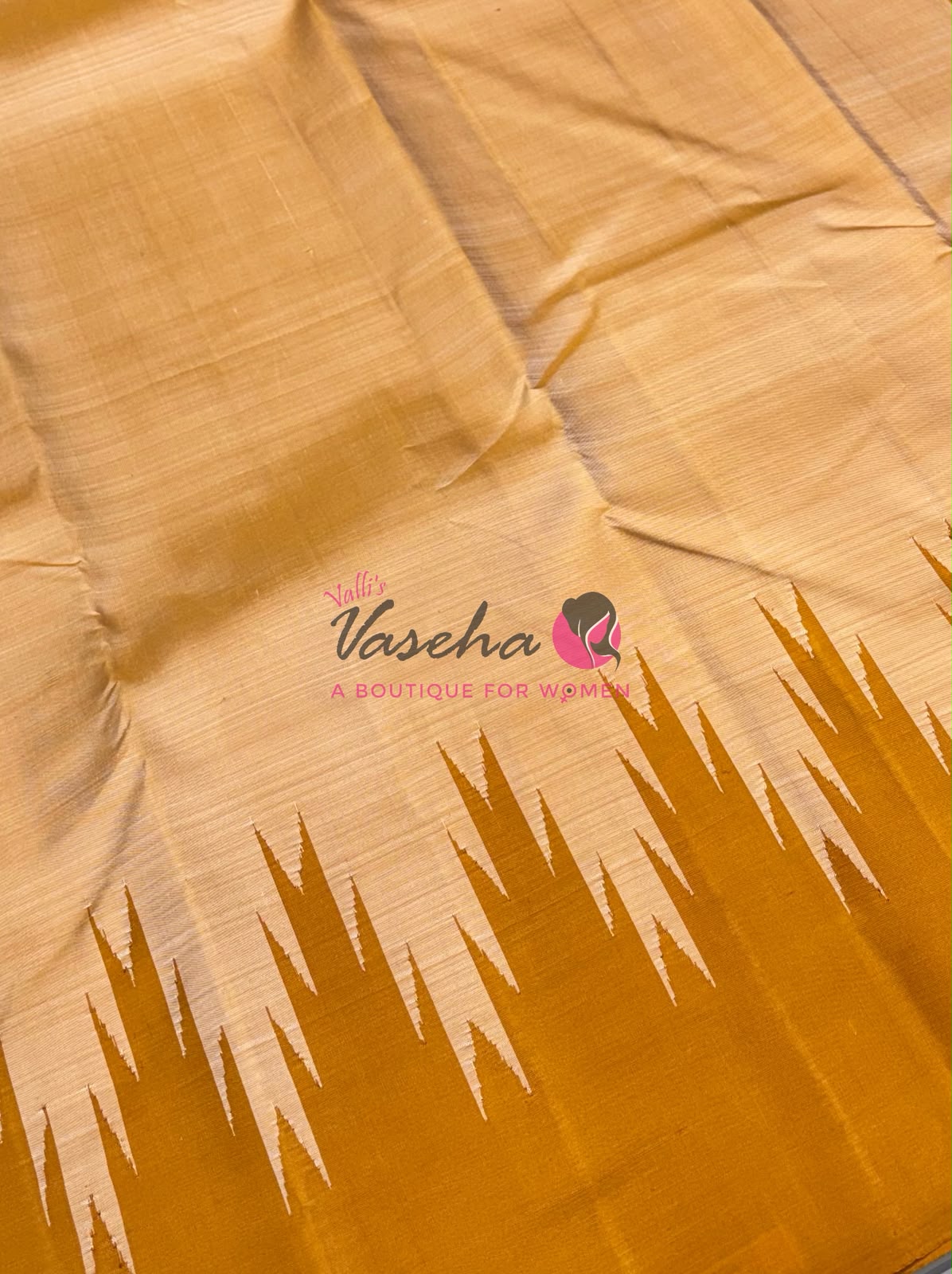 Pure Kanchipuram Silk Saree - Thalampoo - VVPS029