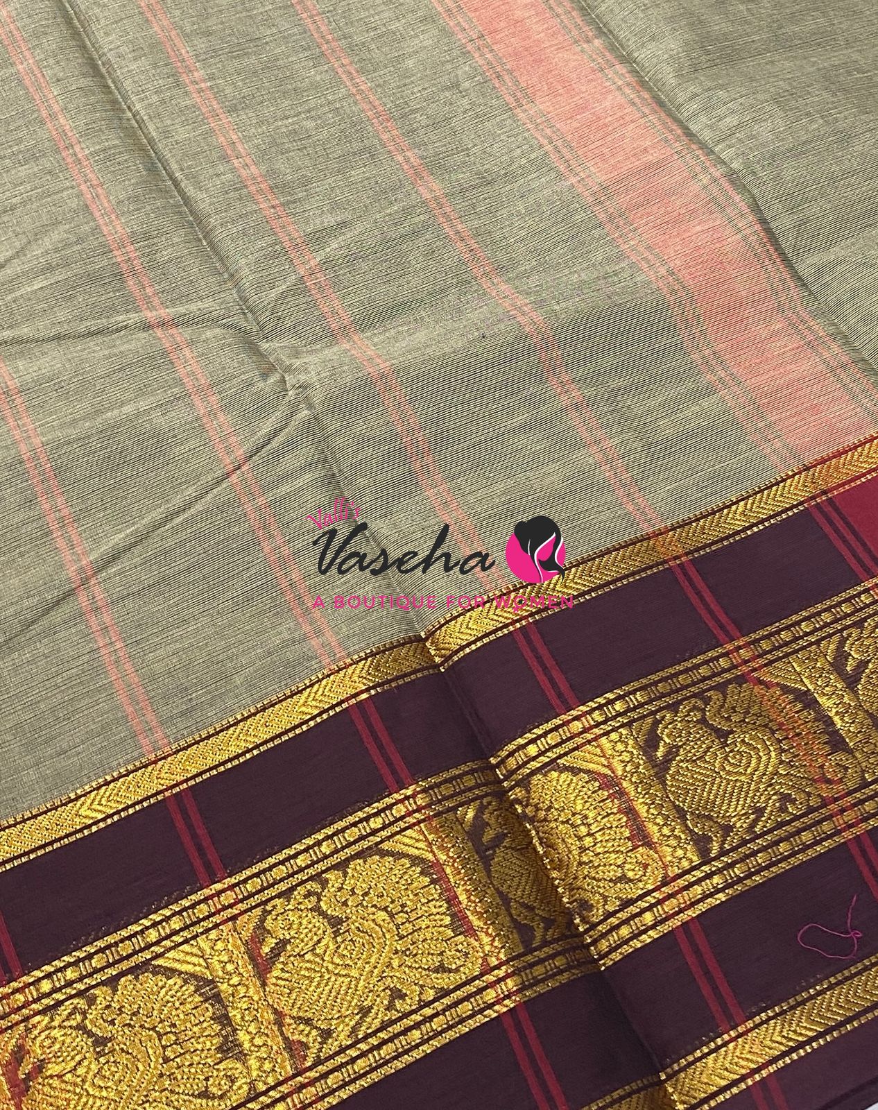 Kanchi Cotton Saree - VVKCS032