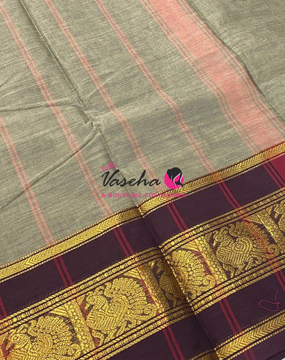 Kanchi Cotton Saree - VVKCS032