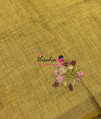 French Knot - Tissue Saree  - VVLFN019