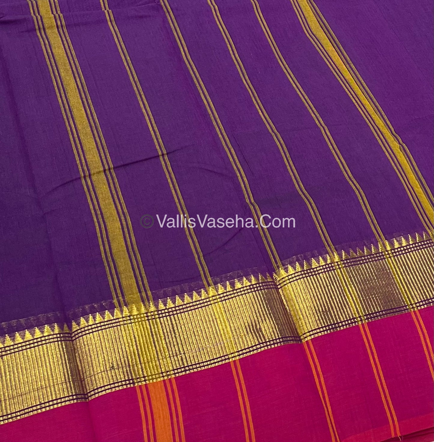 Kanchi Cotton Saree - VVKCS015