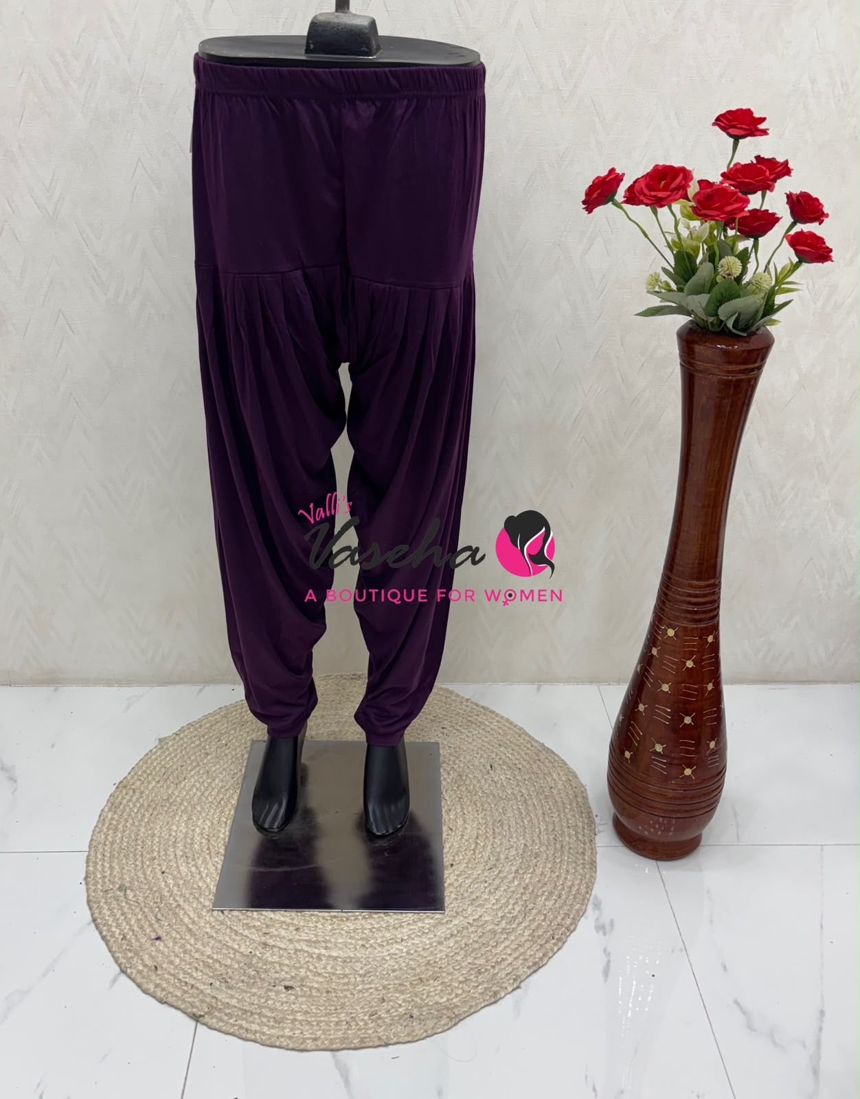 Semi Patiyala - Purple Shade - VVSP001