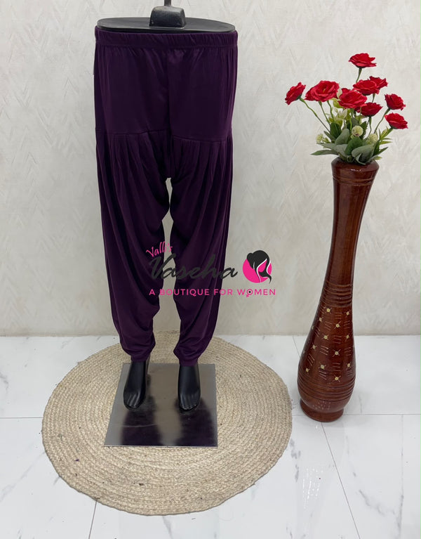 Semi Patiyala - Purple Shade - VVSP001