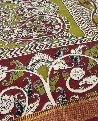 Chennur Silk | Kalamkari Prints | VVCS005