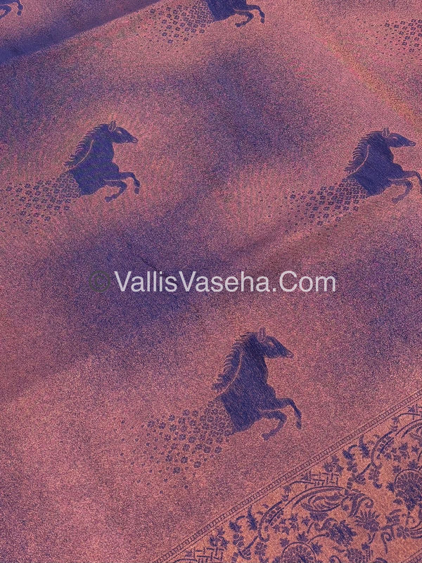 50% less - Offer Saree - Semi Soft silk Saree   - VVDS007