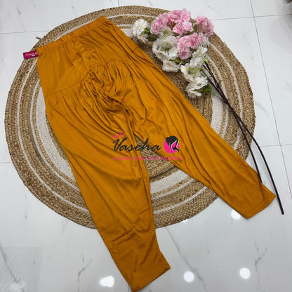 Semi Patiyala - Yellow  Shade - VVSP001