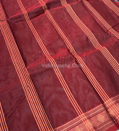 Dhaka Cotton Saree - VVDCS001