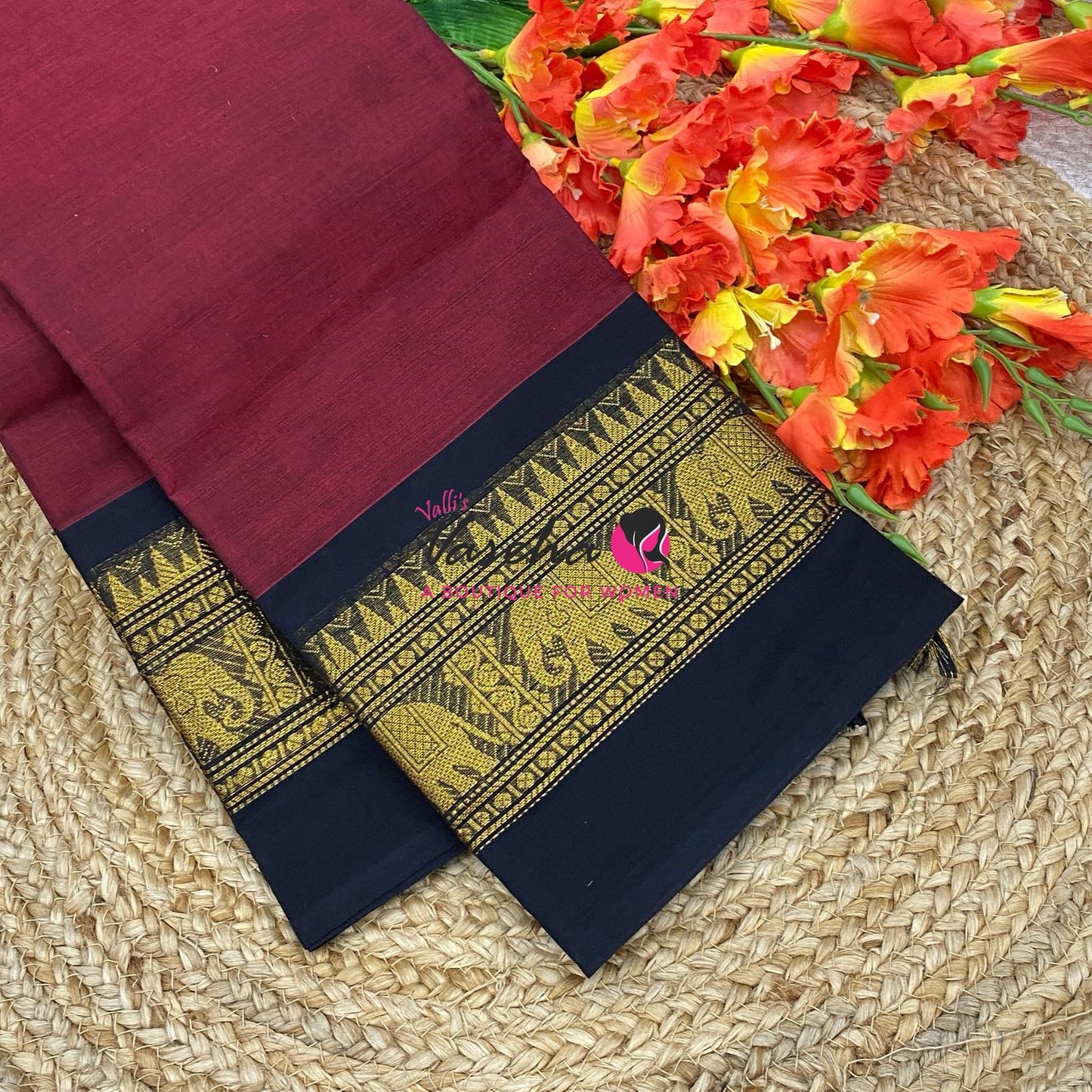 Kanchi Cotton Saree - VVKCS032