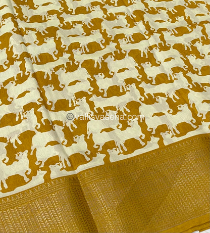 Semi Binny Silk | Pitchwai print | Happy sale | 30% less  - VVHS003