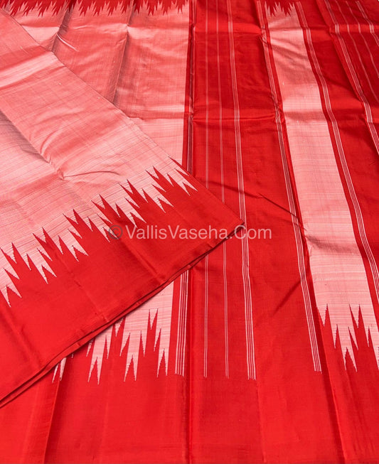 Pure Kanchipuram Silk Saree - Thalampoo - VVPS003