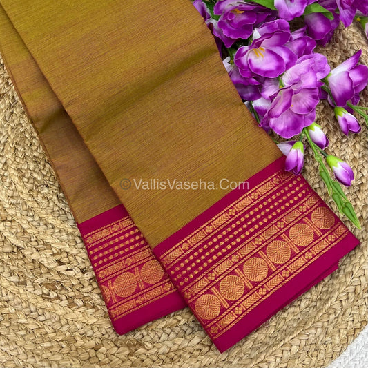 Kanchi Cotton Saree - VVKCS007