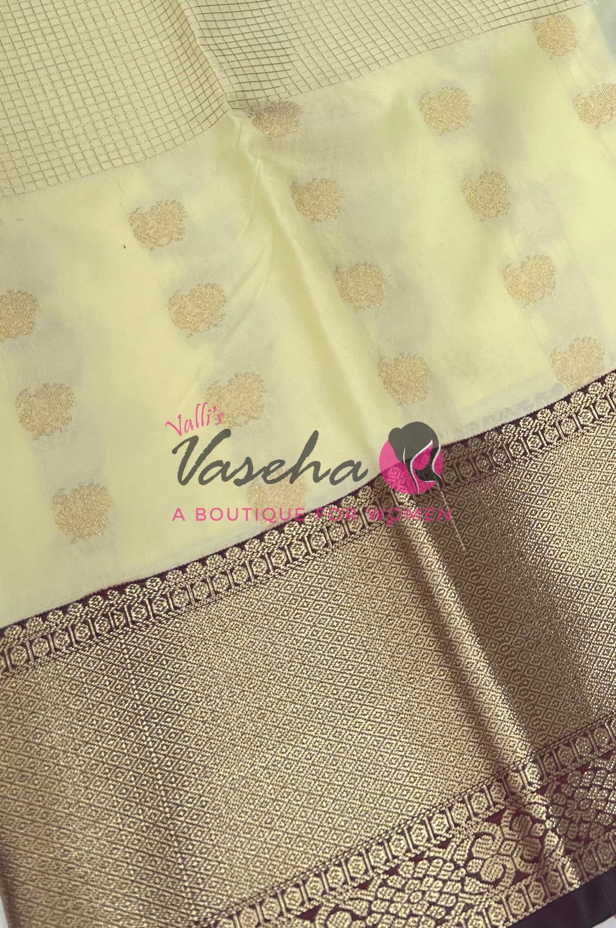 Semi Bridal Kanchi Silk  - Korvai - Premium- VVSKS008