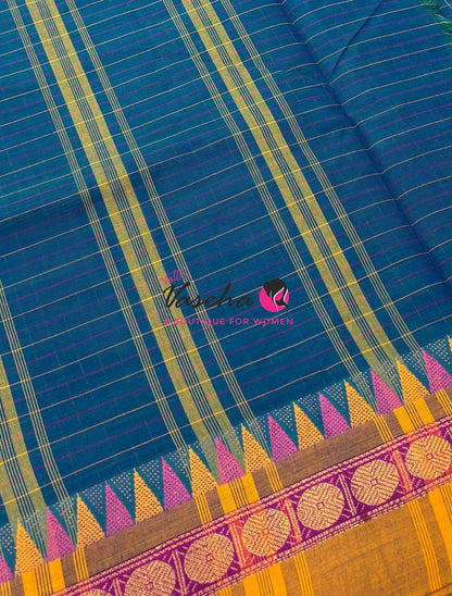 Chettinadu Cotton Saree - VVCCS003