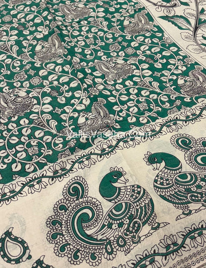 Pure Kalamkari Cotton Saree - VVPKC002