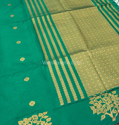 Mulberry Semi Silk - Green Shade - VVMSS002
