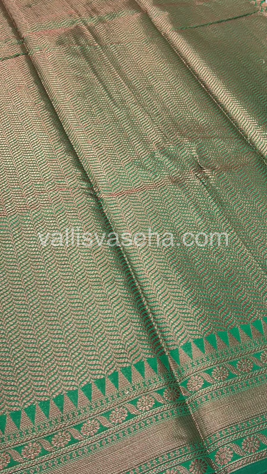 Banarasi - Copper Zari Saree - VVCZ001