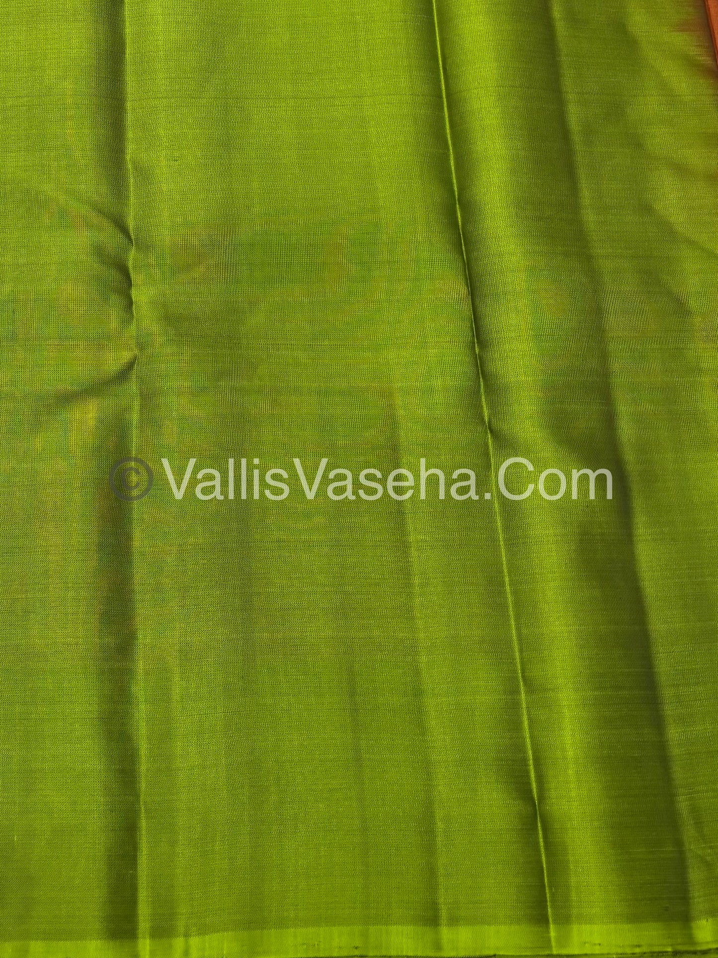 Half Mix - Pure Soft Silk Saree - VVPSS075