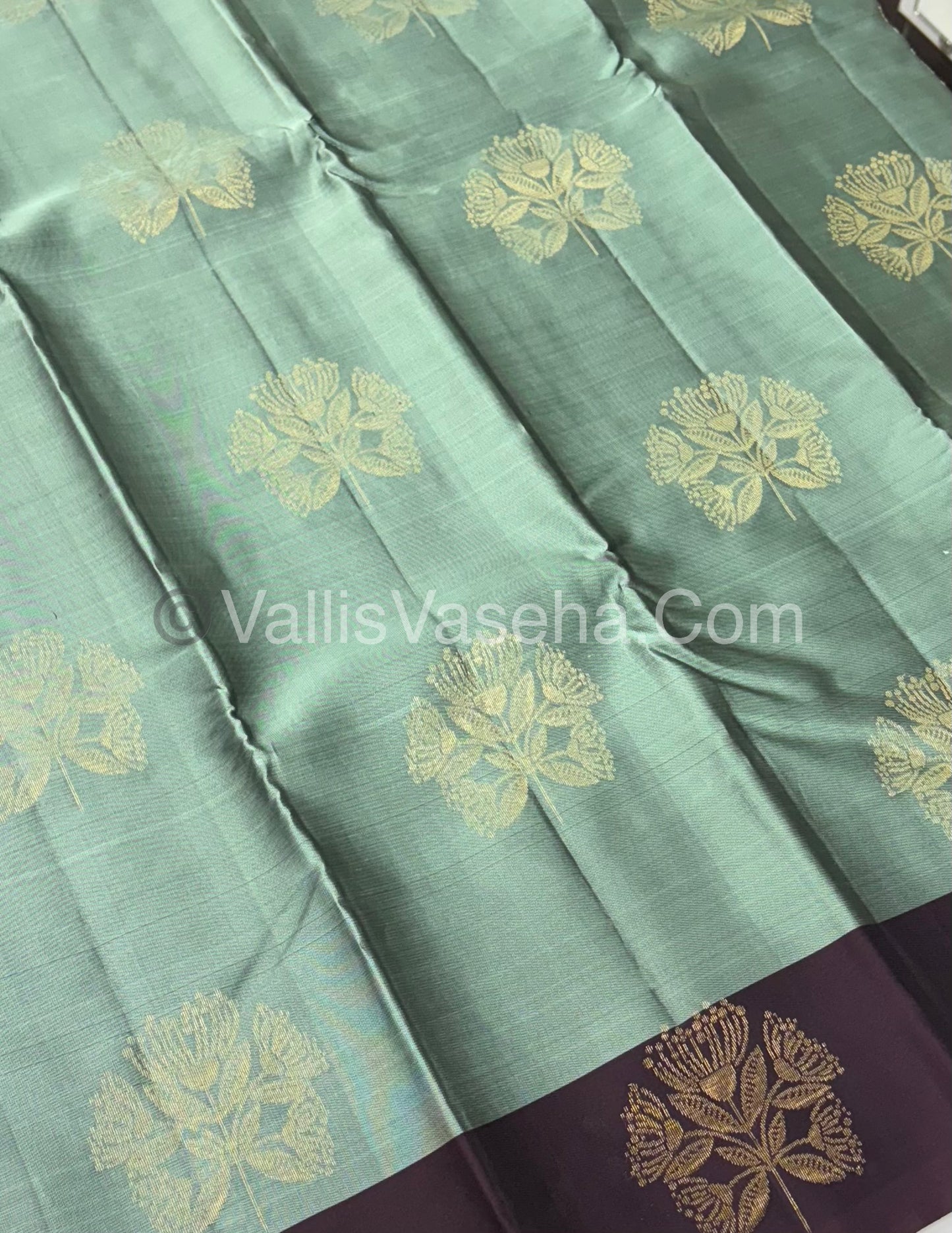 Half Mix - Pure Soft Silk Saree - VVPSS043