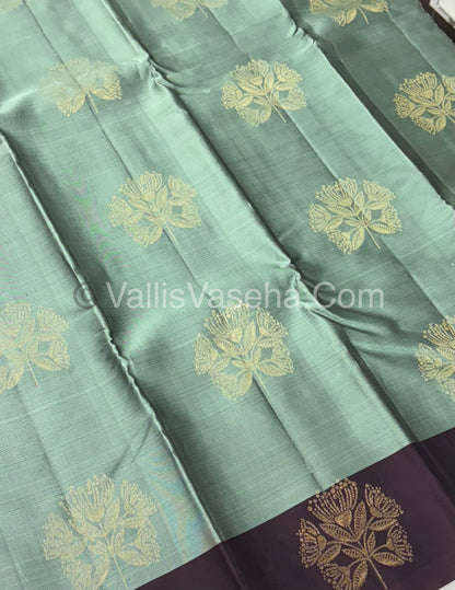 Half Mix - Pure Soft Silk Saree - VVPSS043