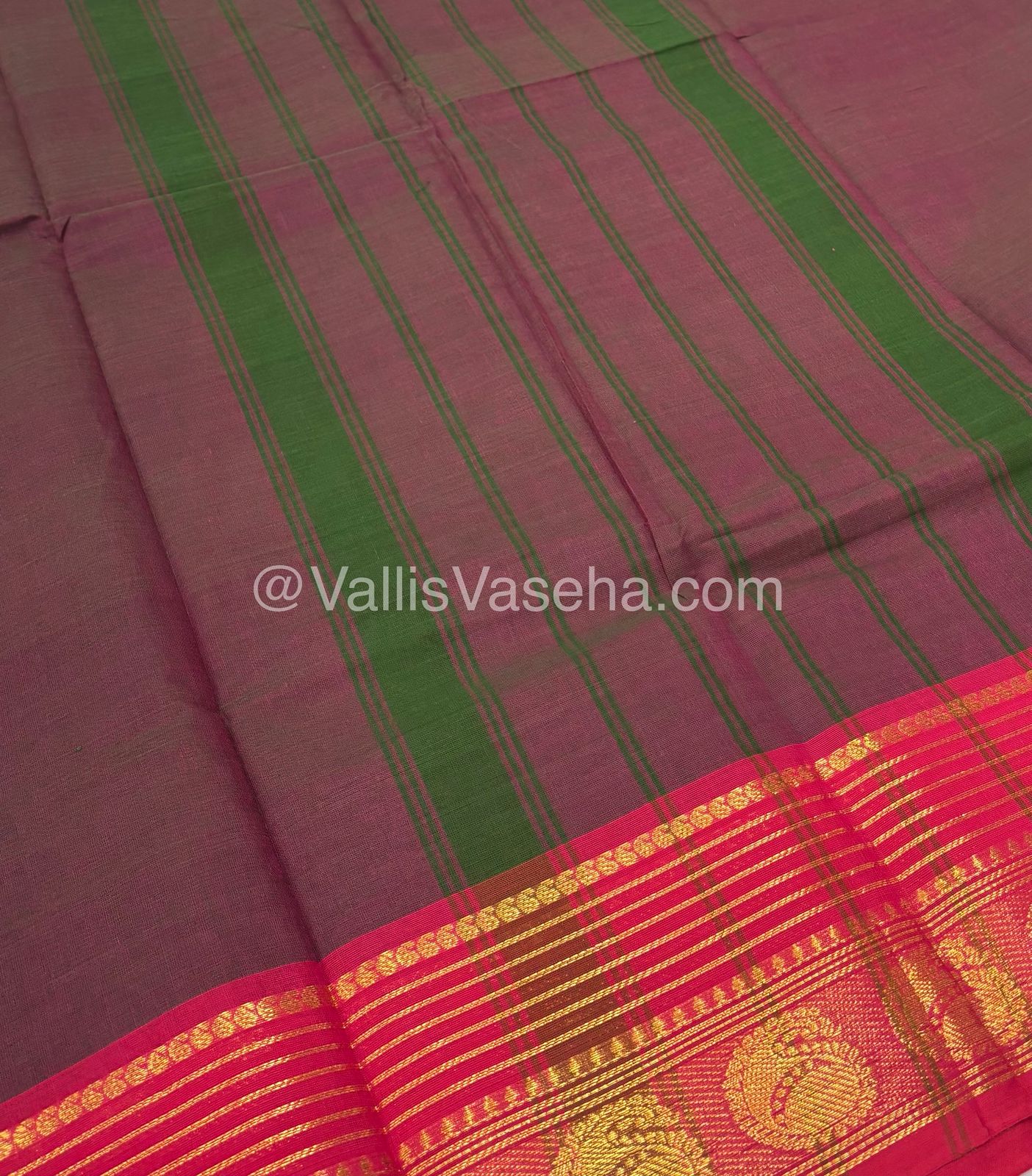 Kanchi Cotton Saree - VVKCS016