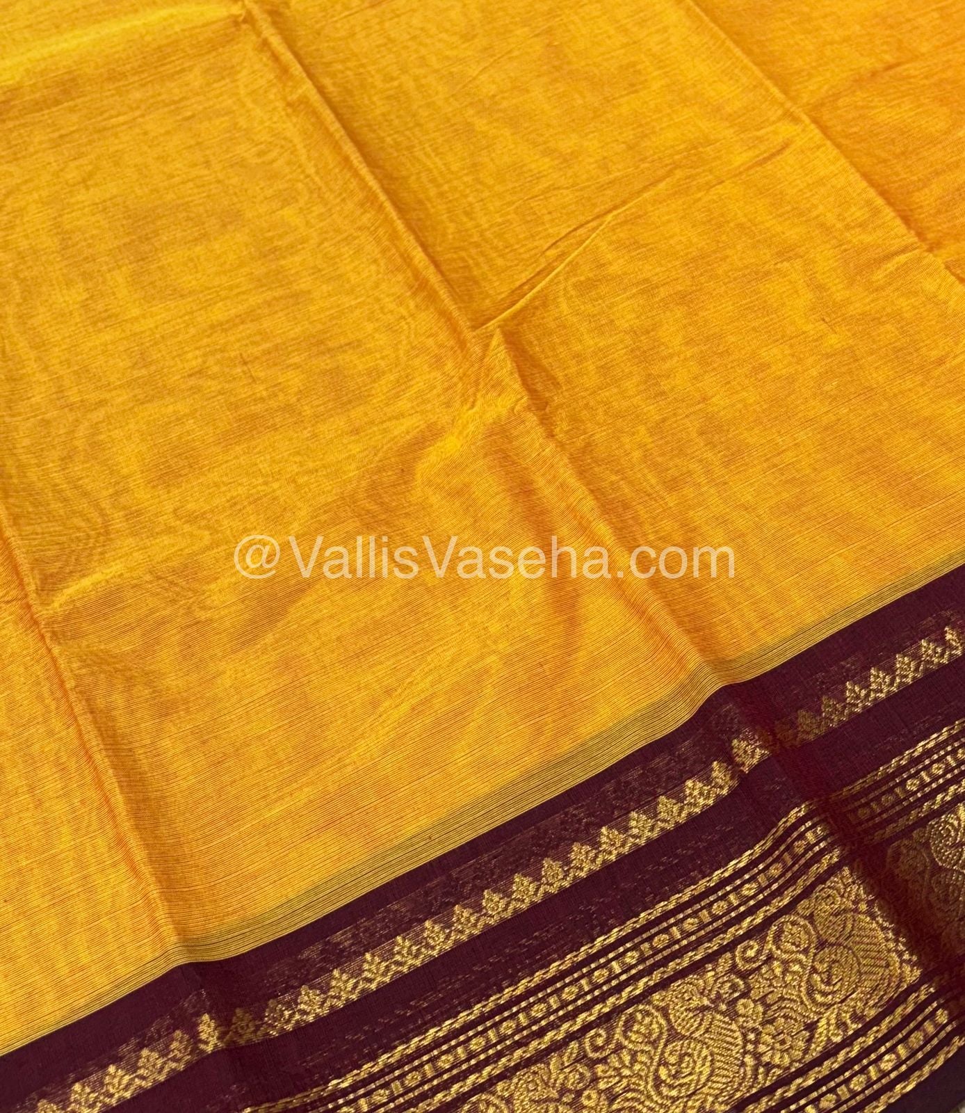 Kanchi Cotton Saree - VVKCS016
