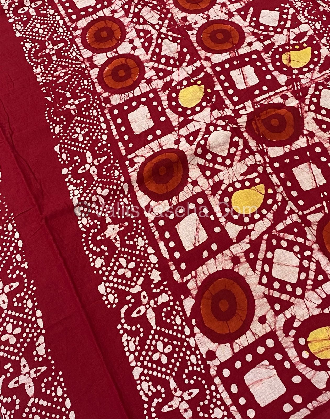 Pure Soft Mul Mul Cotton Sarees - Hand Block Prints - VVMMC003