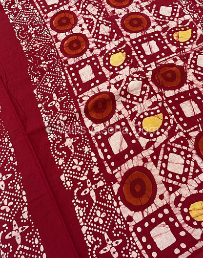 Pure Soft Mul Mul Cotton Sarees - Hand Block Prints - VVMMC003