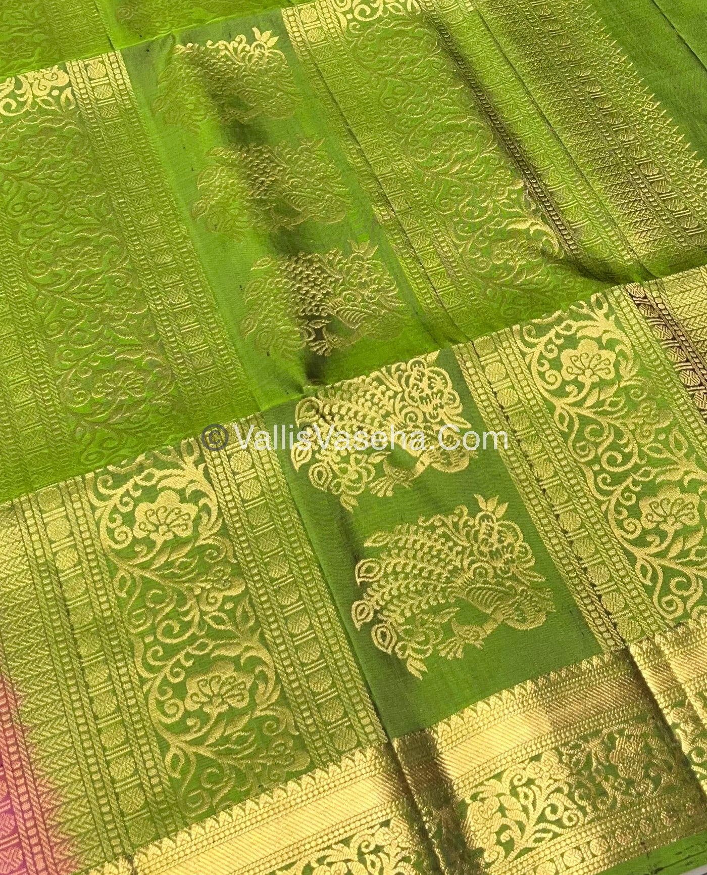Pure Soft Silk Saree - Kanchi Border - VVPSS033